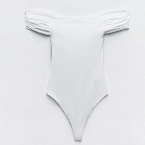 RUCHED WRAP BODYSUIT - Picture 9 of 9